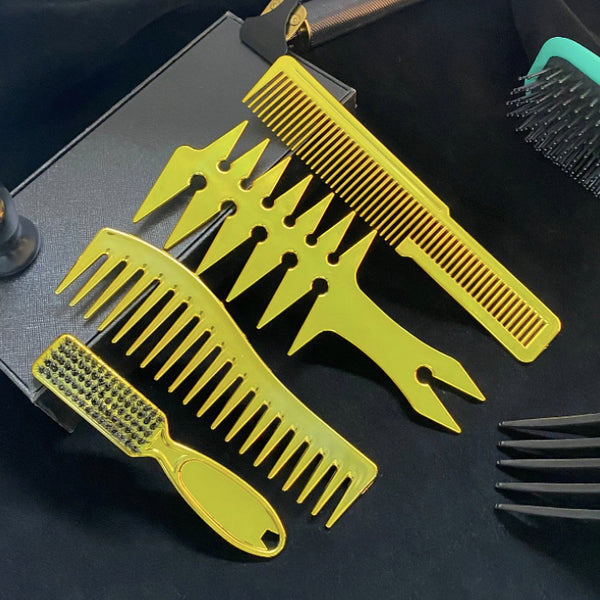 Hair Comb Gold Set 4pcs