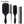 Load image into Gallery viewer, 4Pcs Paddle Hair Brush, Detangling Brush and Hair Comb Set

