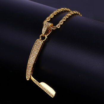 14K Layered Gold Stainless Steel Barber Chain