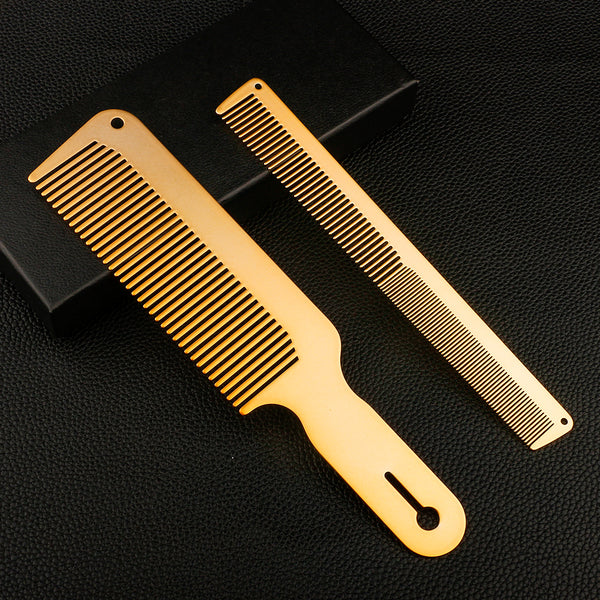 Ultra-thin Aluminum Hair Cutting Comb