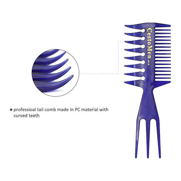 2pcs/Set Oil Head Comb 3 colors