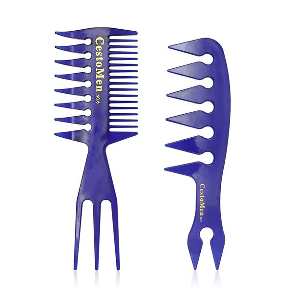 Anti Static Professional Combs In Wave Tooth Oil Head Comb