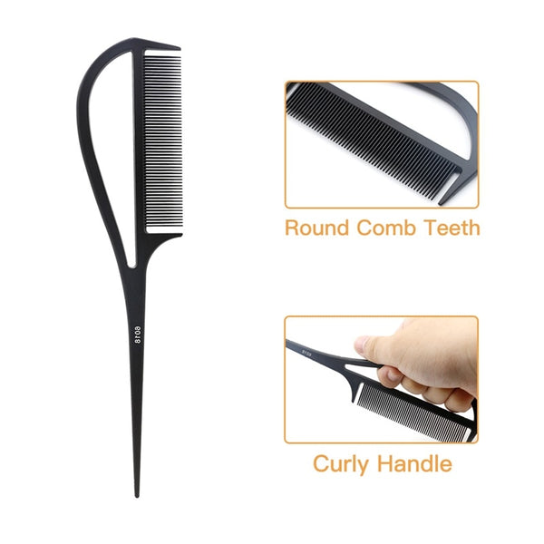 Carbon Fiber Pointed Tail Comb
