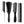 Load image into Gallery viewer, 4 Colors 4pcs/Set Detangle Brush Set with box
