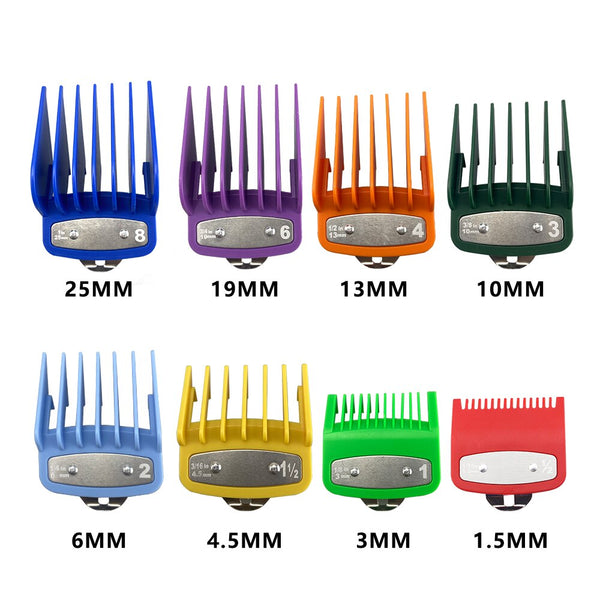 CestoMen 8Pcs Universal Hair Clipper Limit Comb Set