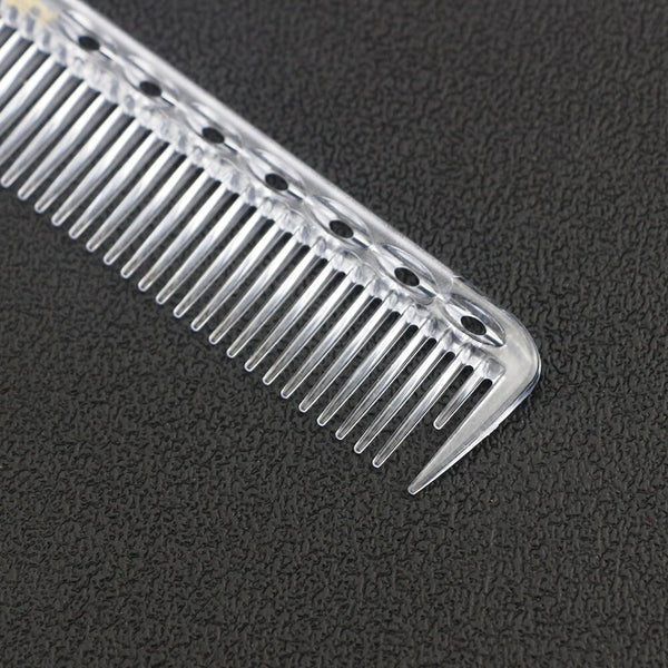 CestoMen Anti-Slip Handle Transparent Comb Set