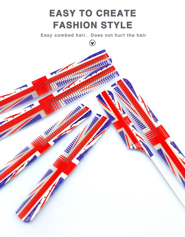 CestoMen Barber Haircutting British Comb Set