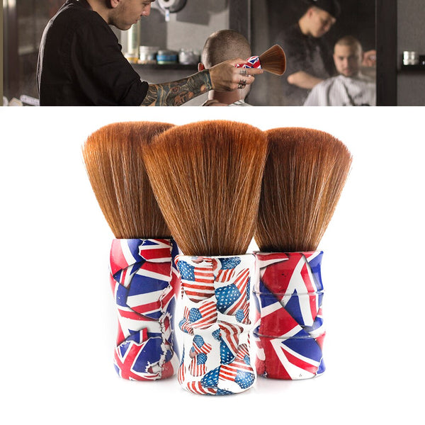 CestoMen Barber Neck Brush with Western Style Handle