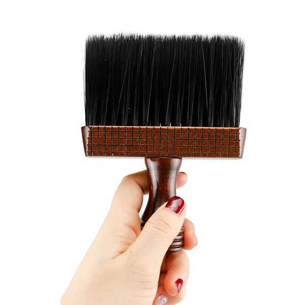 CestoMen Broken Duster Hair Brush Nylon Brush Soft Cleaning Tool Hair Sweep Brush Barber Neck Brush Hair dressing Styling Tools