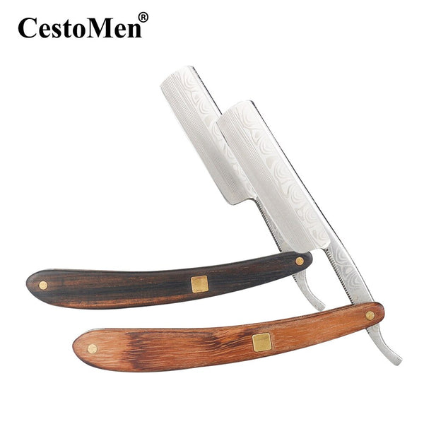 CestoMen Classic Vintage Shaving Razor Blade Professional Barber Razor