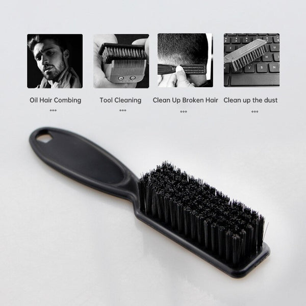 CestoMen Electroplate Barber Neck Brush