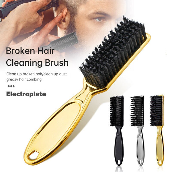 CestoMen Electroplate Barber Neck Brush