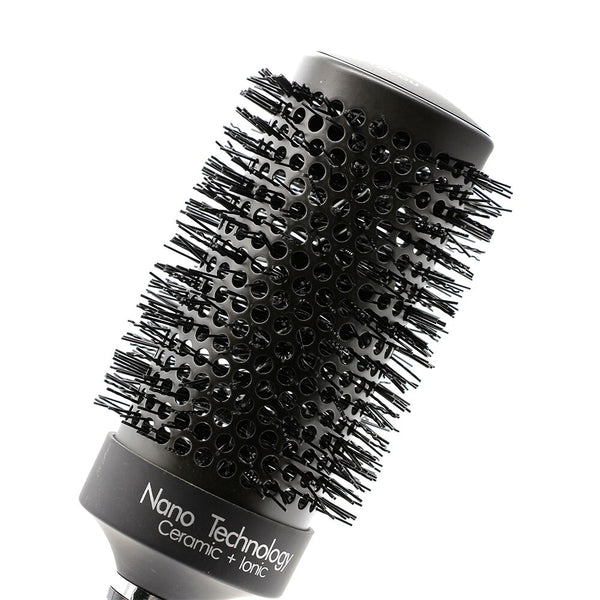 CestoMen Black Ceramic Round Brush