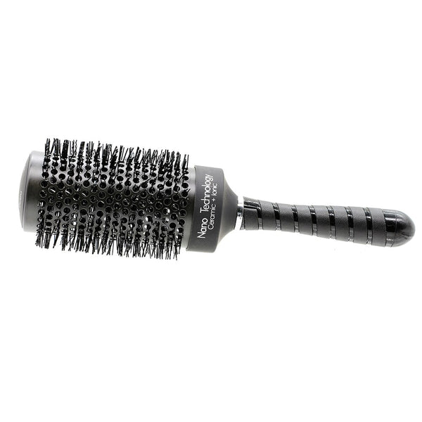 CestoMen Black Ceramic Round Brush