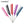 Load image into Gallery viewer, 5pcs/pack CestoMen Long Handle Rat Tail Comb Five Colors

