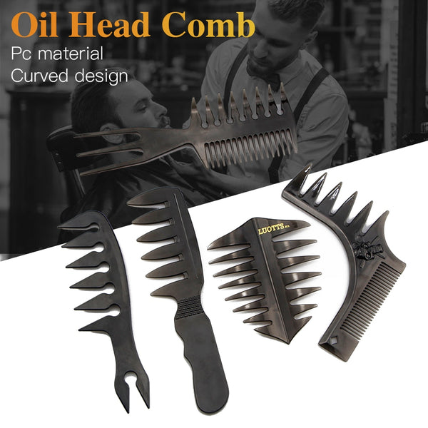 5pcs/set CestoMen Oil Head Comb Set