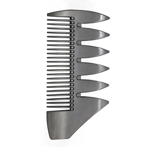 CestoMen Over Big Wide Tooth Metal Comb