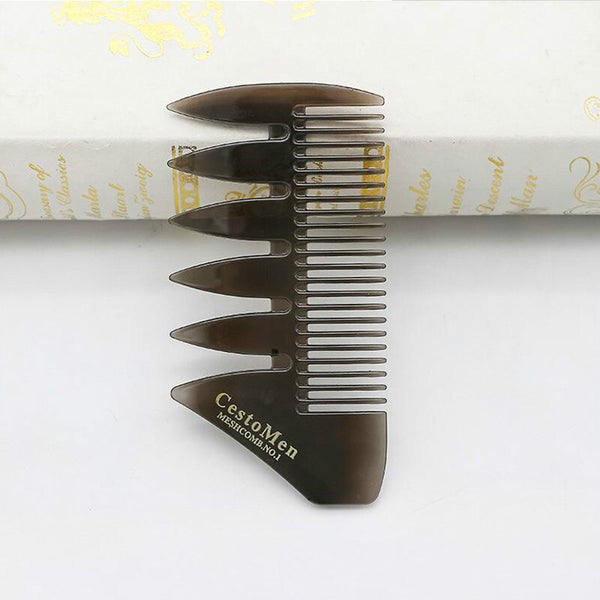 5pcs/set CestoMen Salon Large Tooth Hairdressing Comb