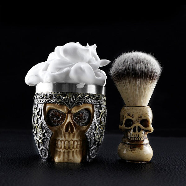 CestoMen Facial  Shaving Brush & Bowl Kit