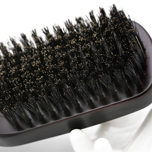 CestoMen Solid Wood Beard Massage Brush