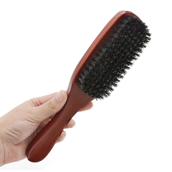 CestoMen Solid Wood Beard Massage Brush