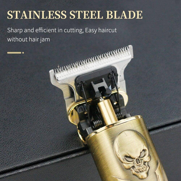 Electric Hair Clipper USB Rechargeable Shaver Oil Head Hair Trimmer
