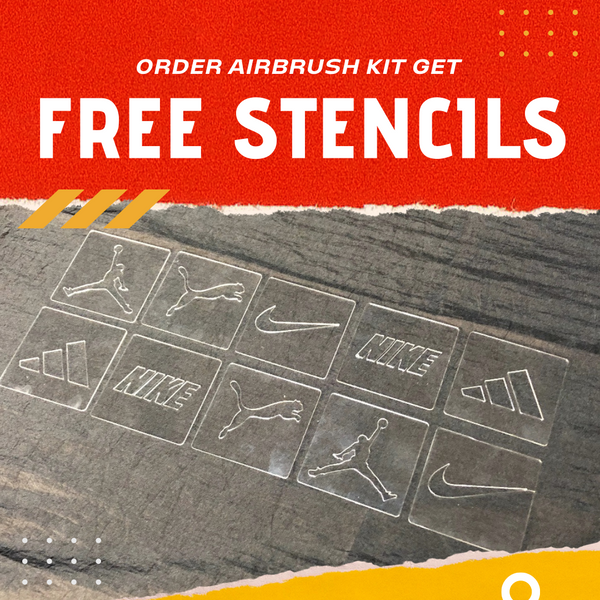 Airbrush Stencils 5 Design Pattern