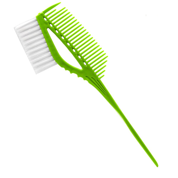 Neon Green 2 Side Dyeing Combs