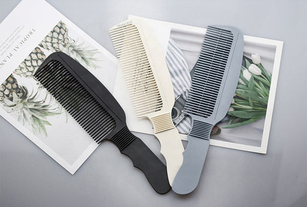 Carbon Fiber Material Unbreakable Trim Hair Cutting Comb