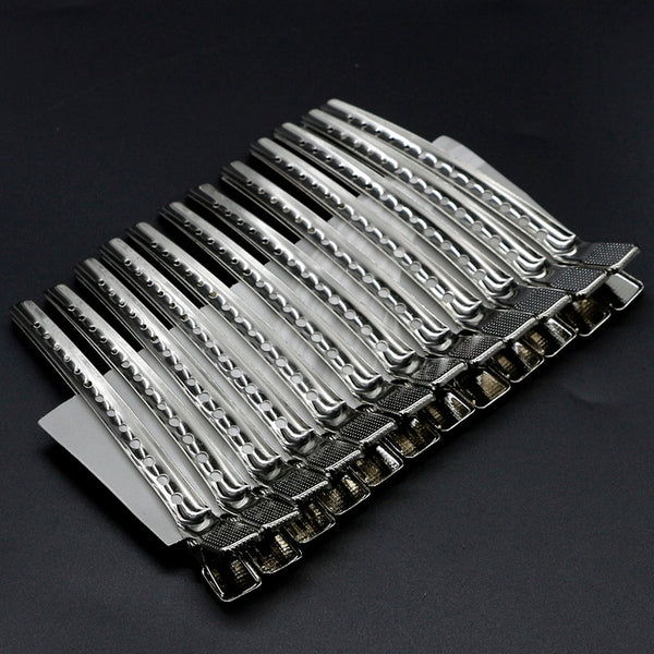 Heat Resistant Professional Salon Aluminum Hair Clip 12pcs/pack