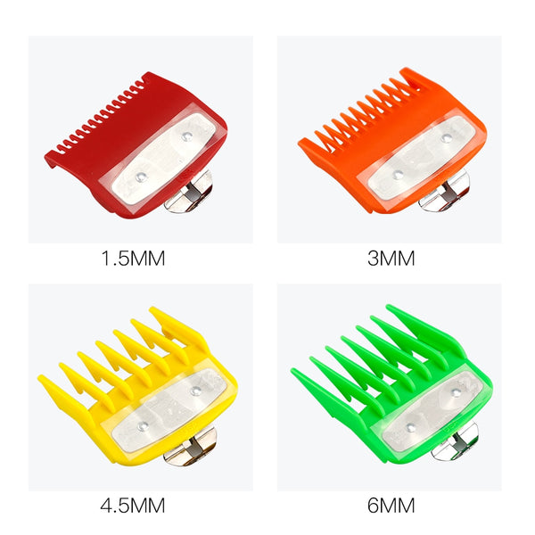 Universal 8 Sizes Metal Trimmer Limit Guard Comb