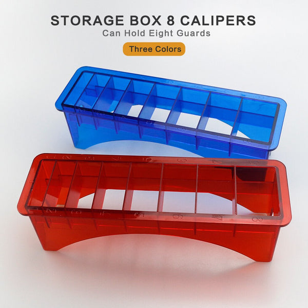 8Pc Universal Hair Clipper Guide Storage Box