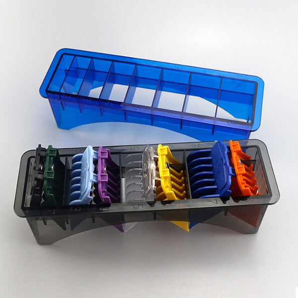 8Pc Universal Hair Clipper Guide Storage Box