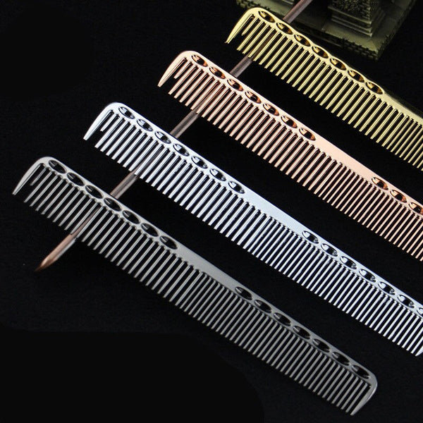 Aluminum Barbers Comb 4 Colors