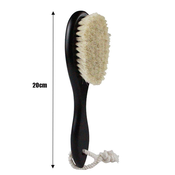 Wood Handle Horse Hair Barber Neck Duster
