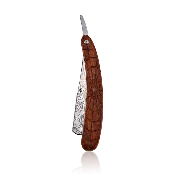 New Spider Manual Wood Handle Shaving Razor