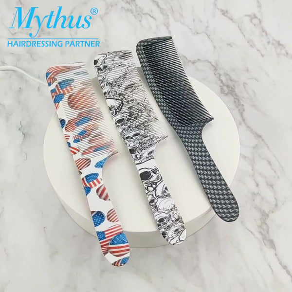 New Design DIY Pattern Curved Hair Clipper Comb