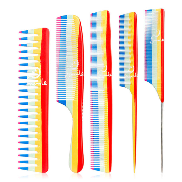Rainbow Graffiti Hair Cutting Comb