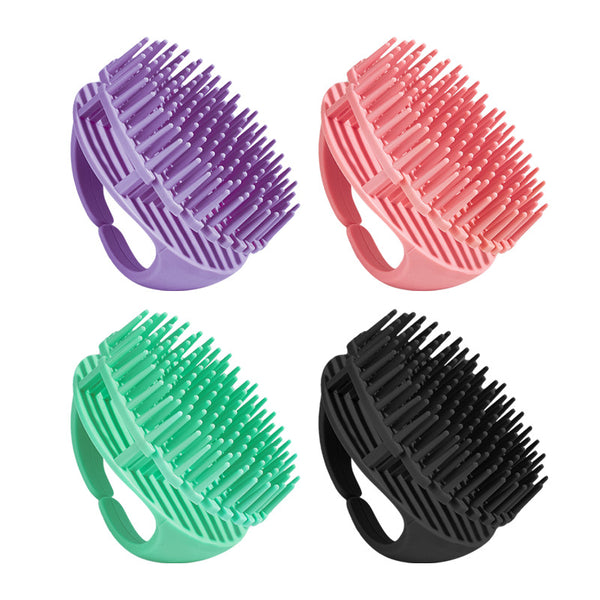 Silicone Shampoo Hair Brush(2packs)