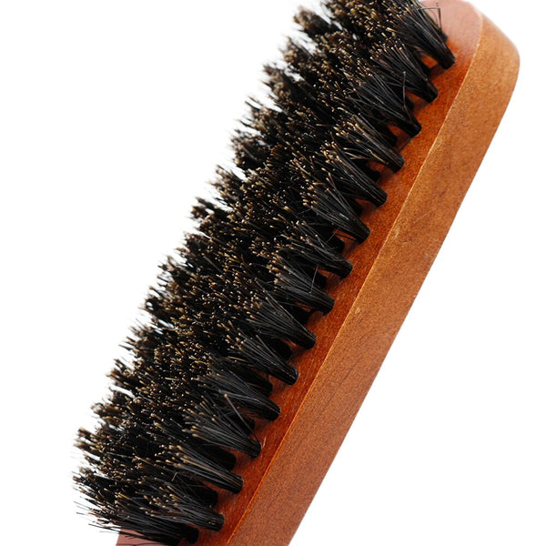 Wood Handle Boar Bristle Beard Brush