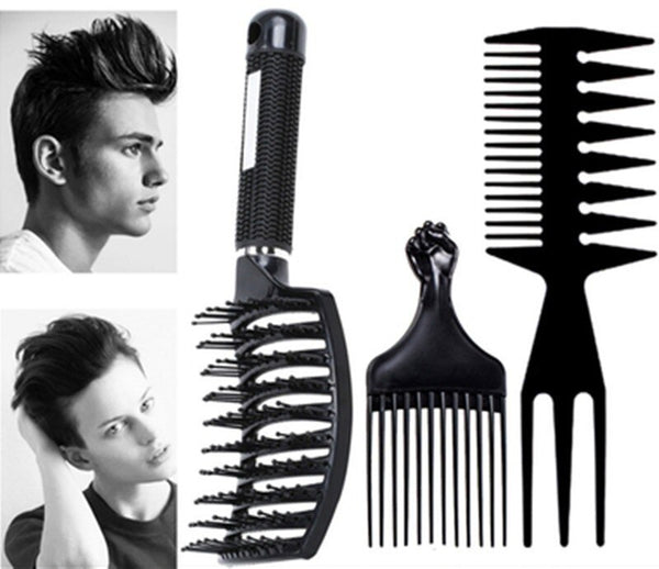 4pcs/set Professional Hair Brush Set for Men or Women