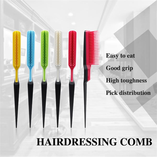 Slim Line Hair Brush 5 Colors