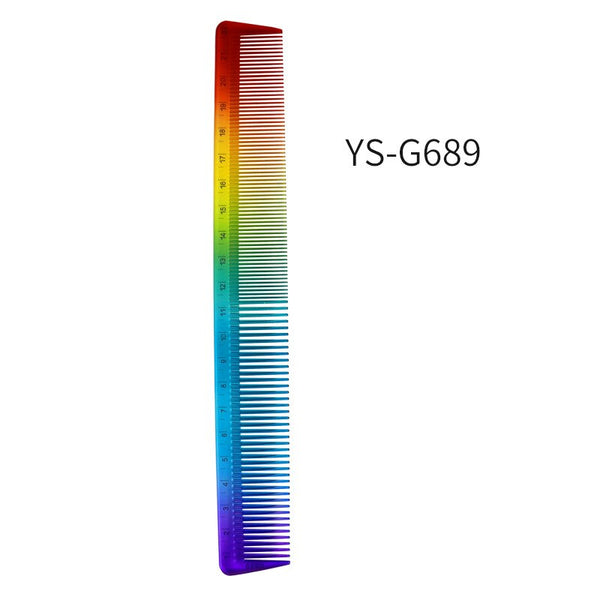 Heat Resistant Colorful Rainbow Measuring Comb