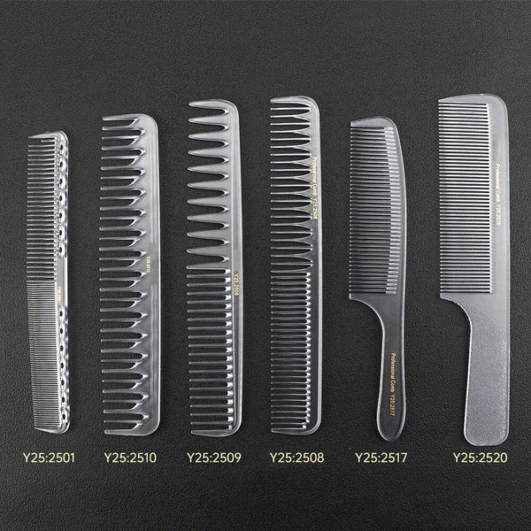 Transparent Barbershop Hair Comb