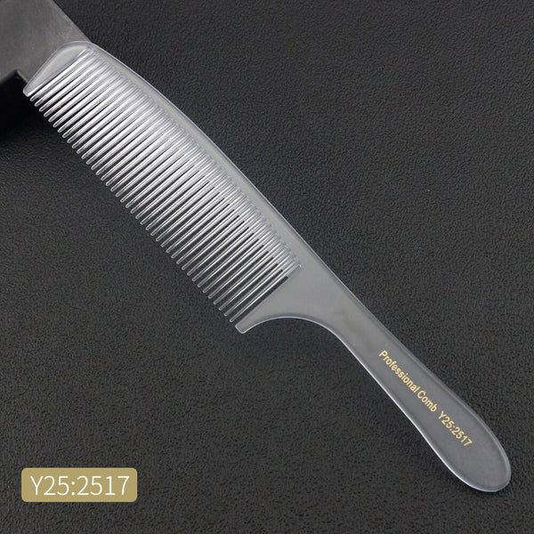 Transparent Barbershop Hair Comb