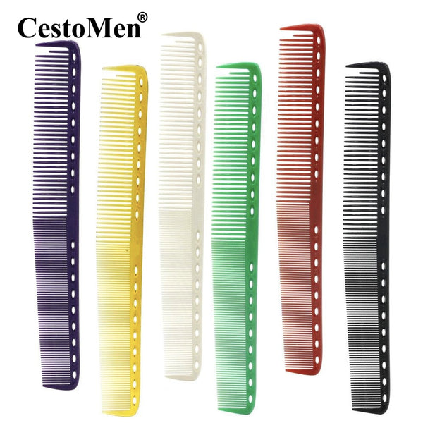 Professional Unbreakable Resin Haircut Comb In 6 Colors