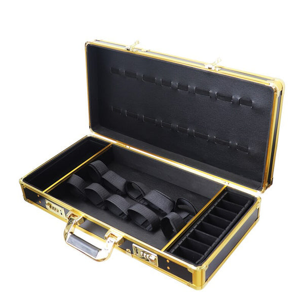 Professional Gold Aluminum Barber Case