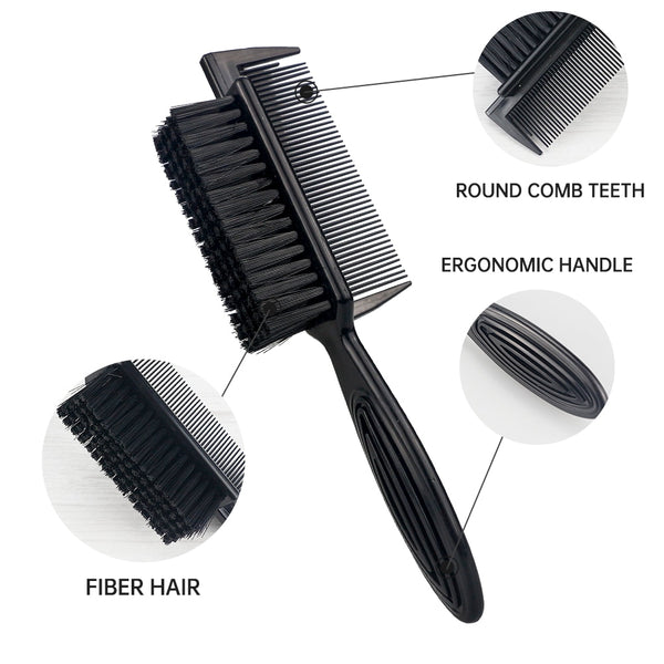 Soft Fiber Hair Dust Brush Barber