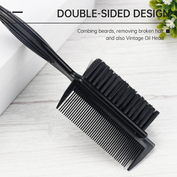 Soft Fiber Hair Dust Brush Barber
