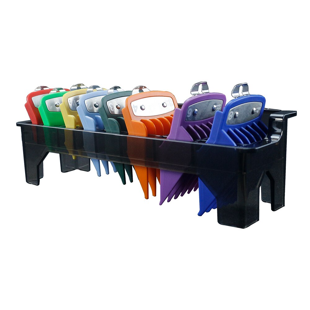 Universal 8 Sizes Set Hair Clipper Guide Comb for Wahl